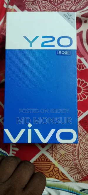 Vivo Y20 64 GB Black