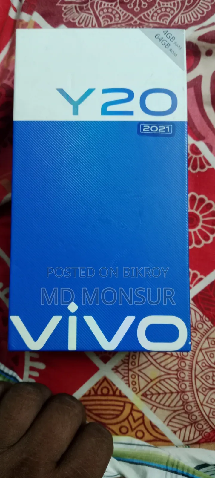 Vivo Y20 64 GB Black