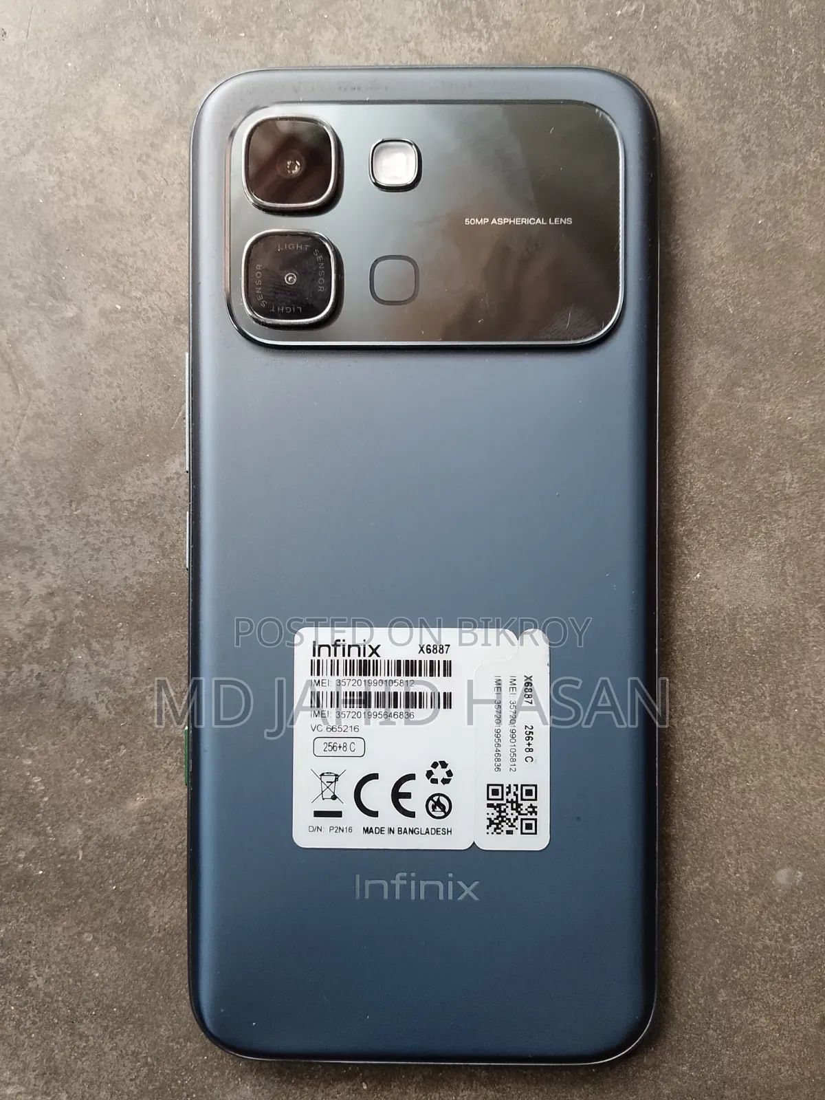 Infinix Note Edge 256 GB Black