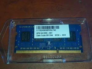 Kingston DDR3L 1600MHz 4GB 1.35V Laptop RAM