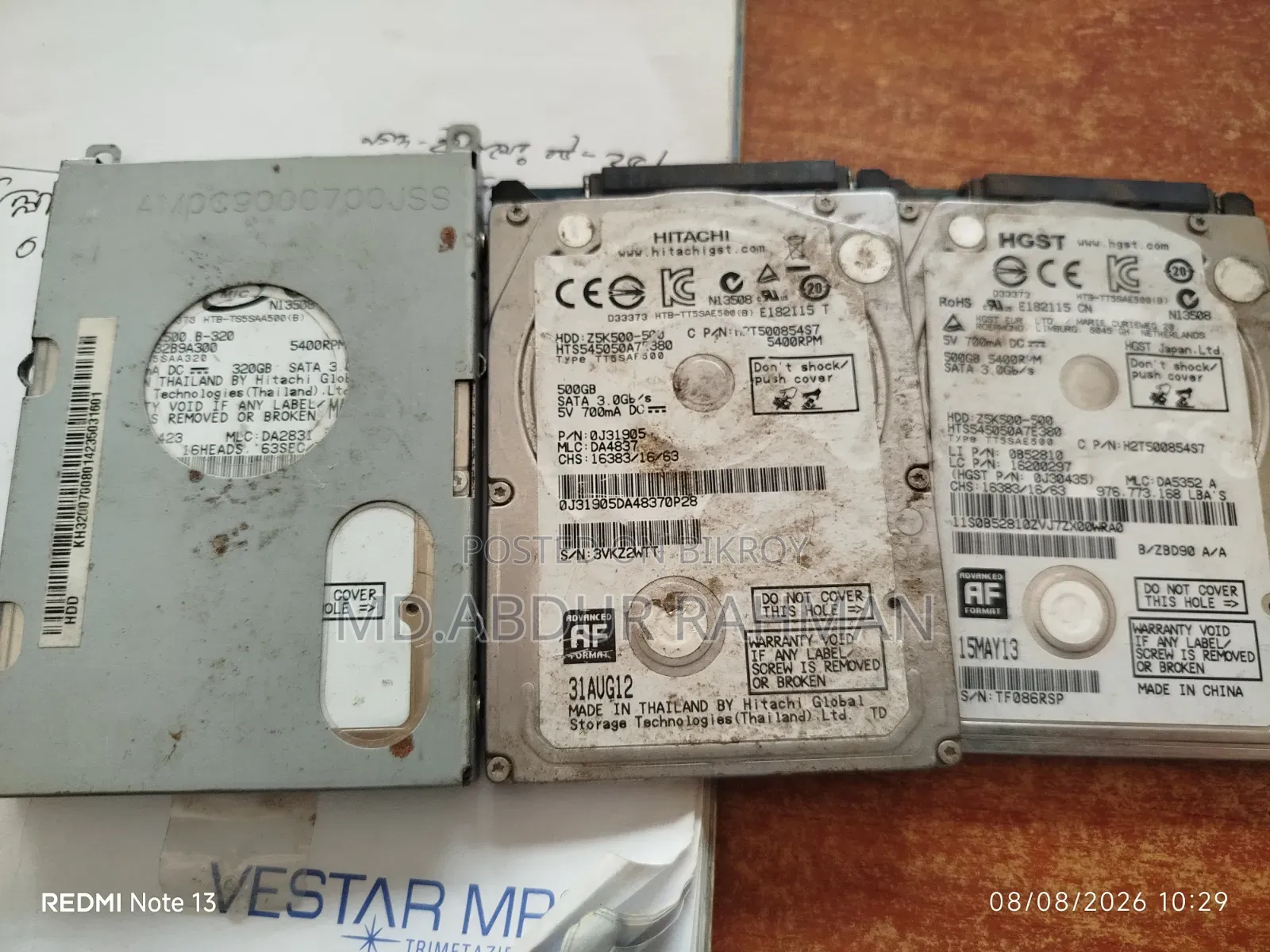 Laptop HDD