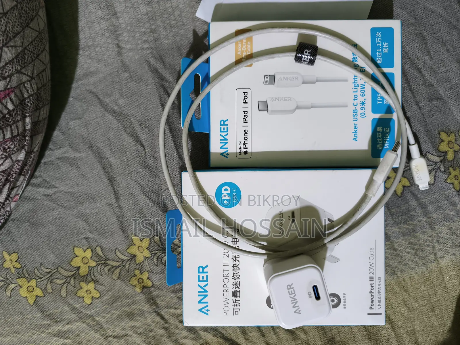 Anker Original Adapter and Cable