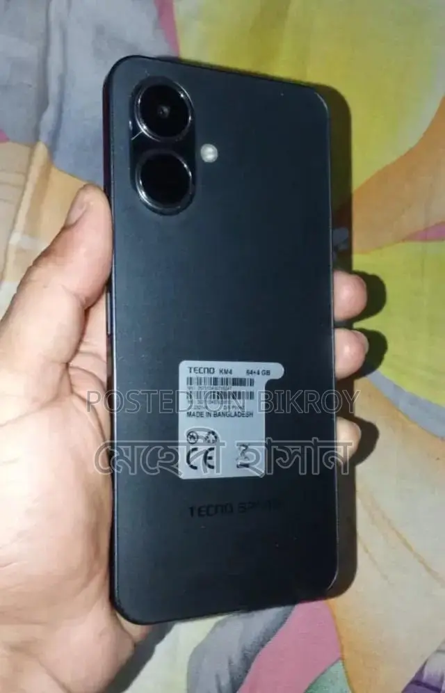 টেকনো স্পার্ক গো ৬৪ জিবি ব্ল্যাক