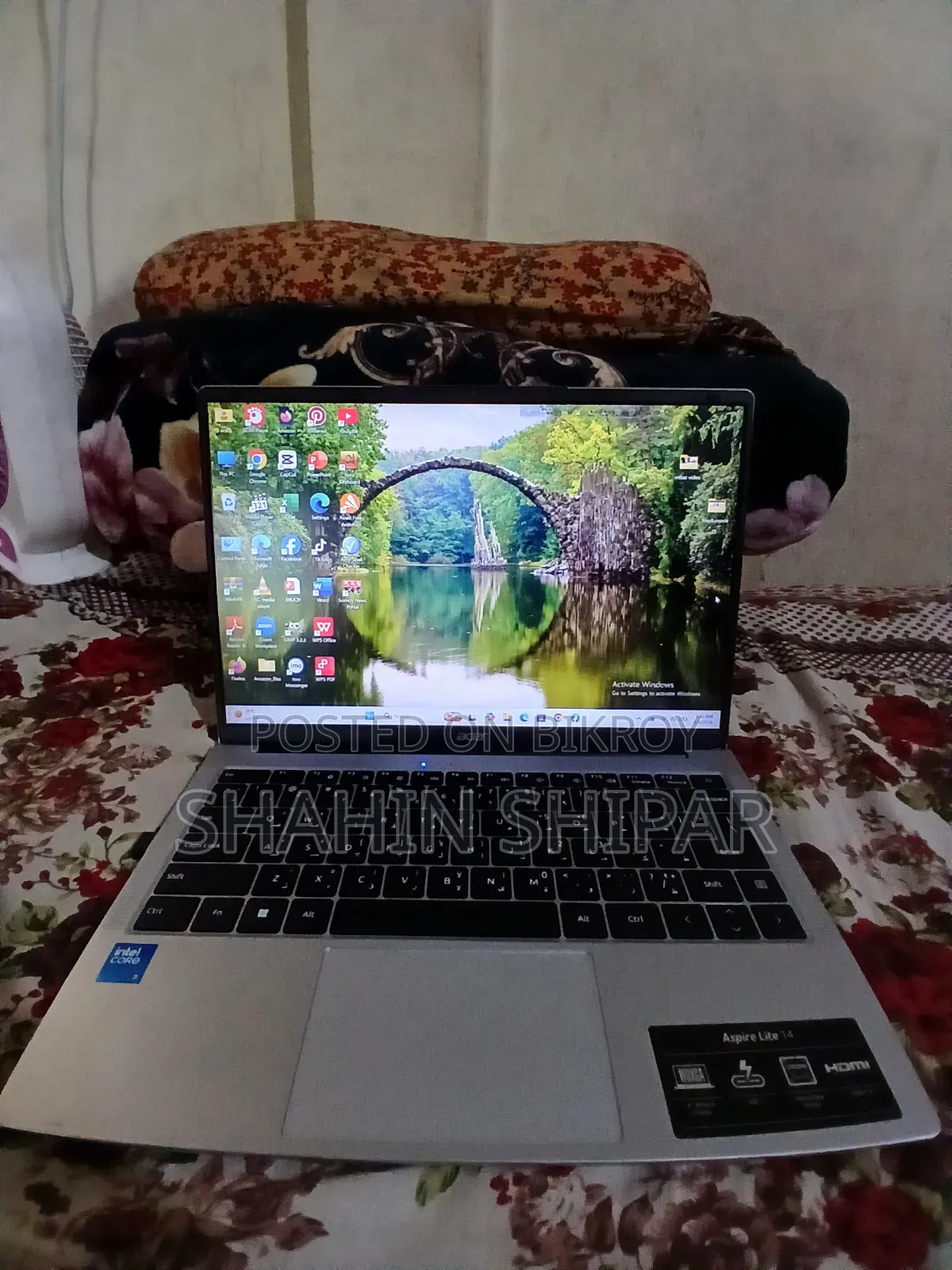 Laptop Acer Aspire 14 8GB Intel Core i3 HDD+SSD 256GB
