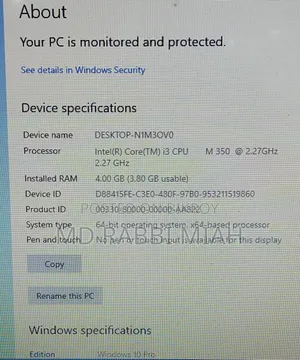 Laptop Toshiba 4GB Intel Core i3 HDD 320GB