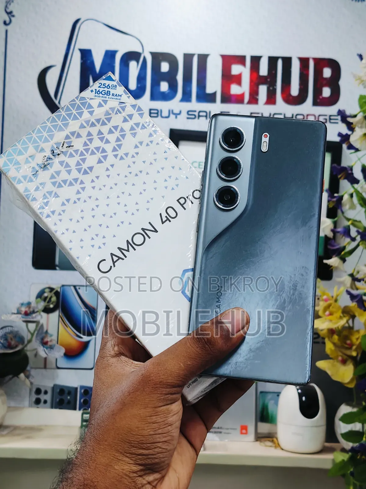 Tecno Camon 40 Pro 4G 256 GB Black