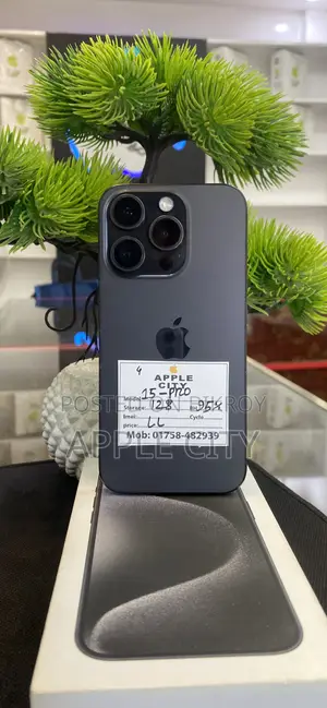 Apple iPhone 15 Pro 128 GB Black