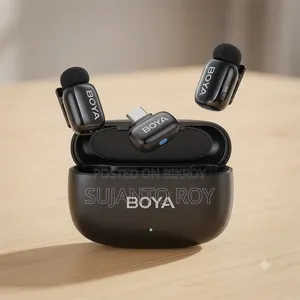 BOYA Mini 14 ওয়্যারলেস মাইক্রোফোন (ফুল ফ্রেশ কন্ডিশন)