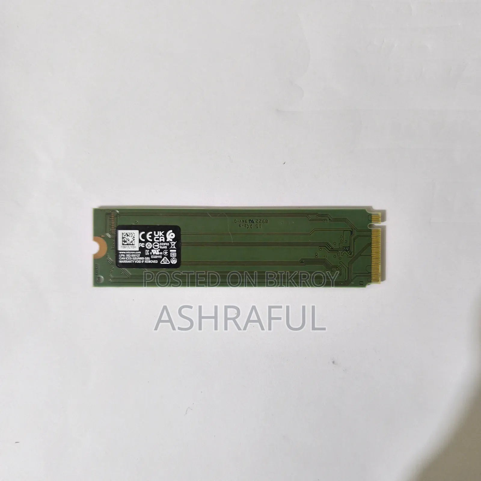 Micron 256GB M.2 NVMe