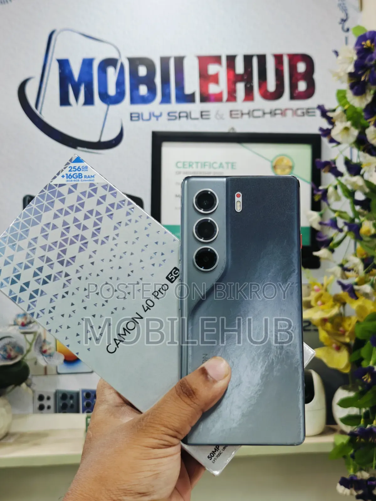 Tecno Camon 40 Pro 5G 256 GB Black
