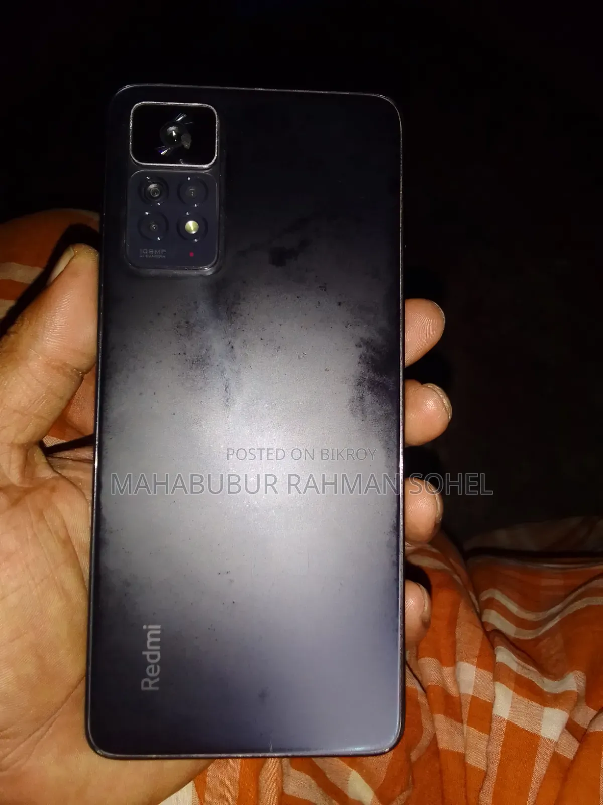 শাওমি রেডমি নোট ১১ ১২৮ জিবি ব্ল্যাক