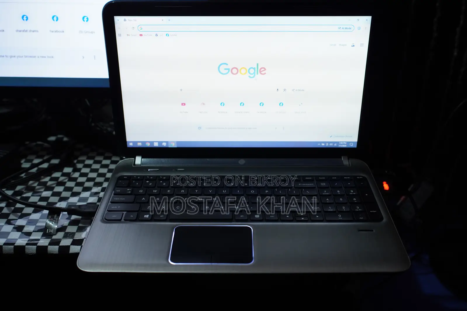 Laptop HP Envy Dv6 8GB Intel Core I7 SSD 128GB