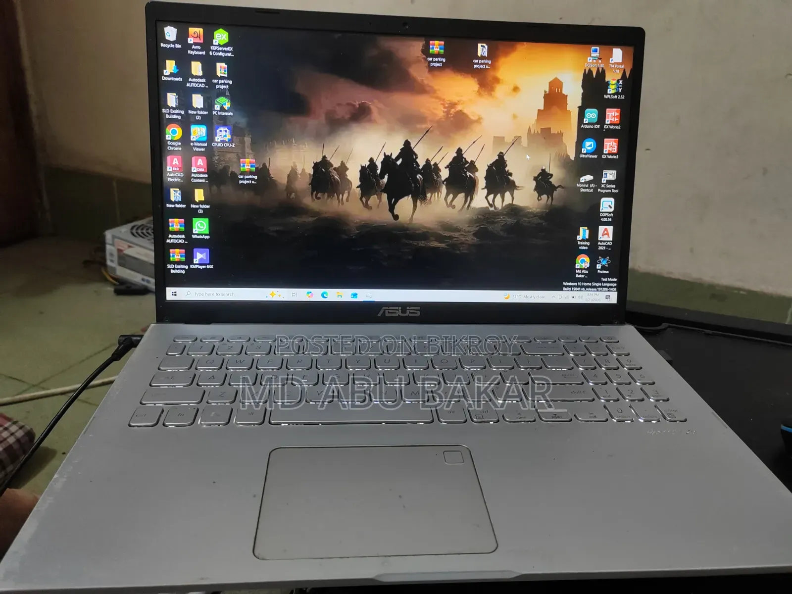 Laptop ASUS X501A 8GB Intel Core I3 SSD 512GB