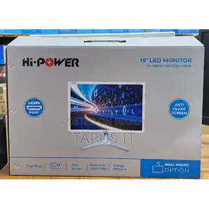 19 Inch LED Wide Hi--Power Monitor 1Year Warranty