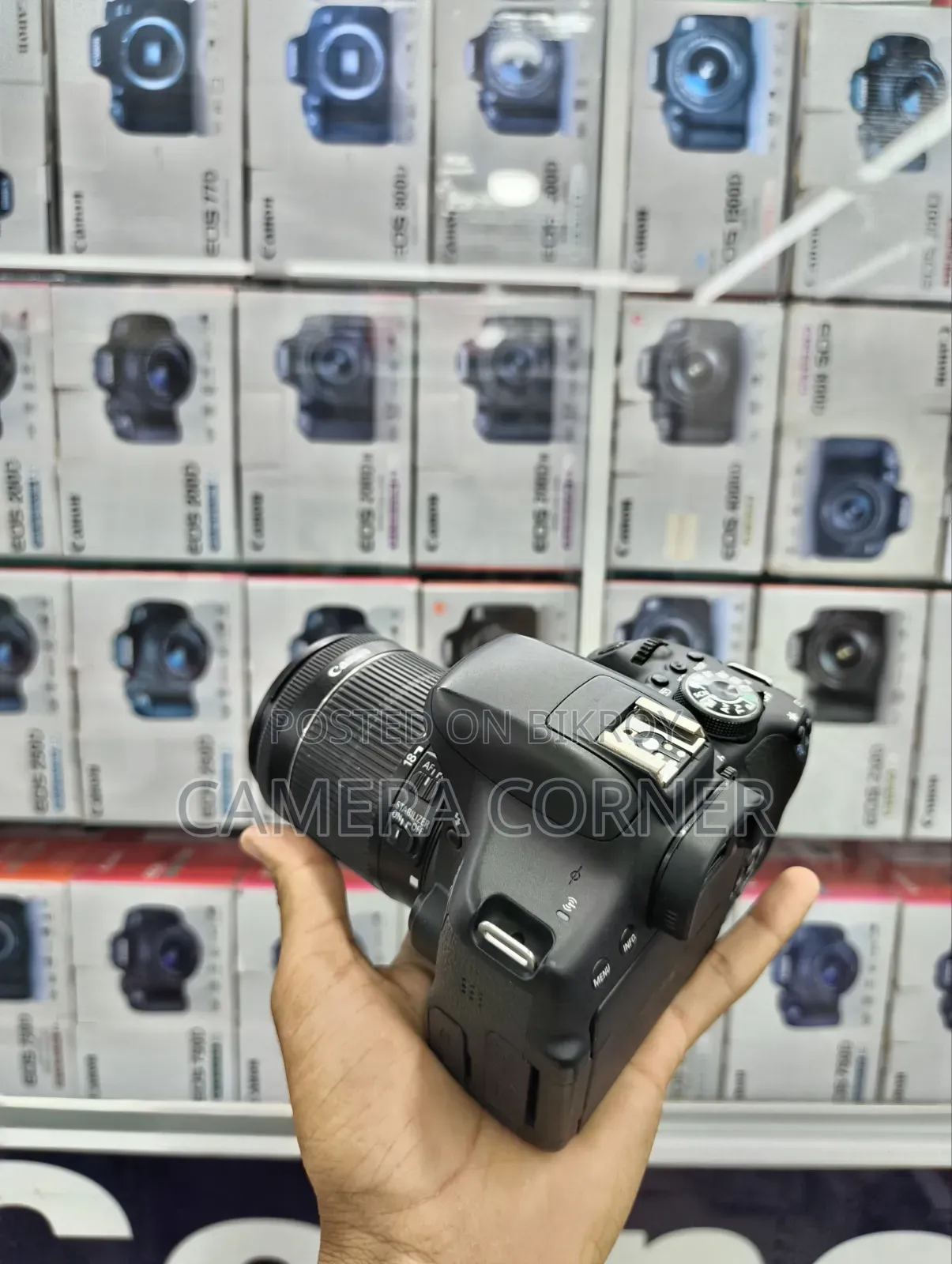 Canon 750D With 18-55mm Kit Lens