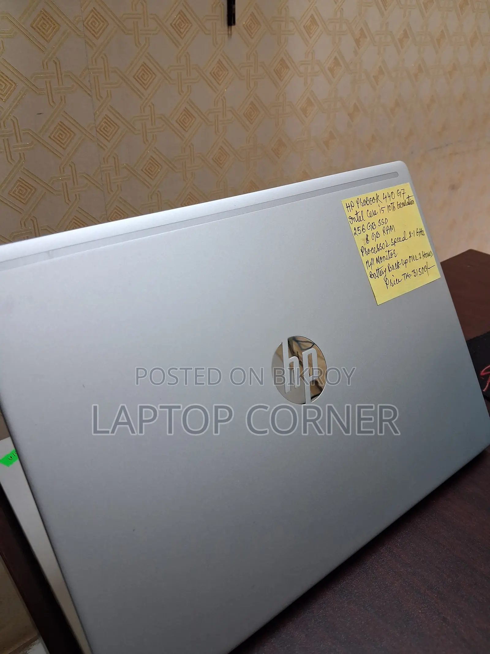 Laptop HP Probook 440 G7 8gb Intel SSD 256gb