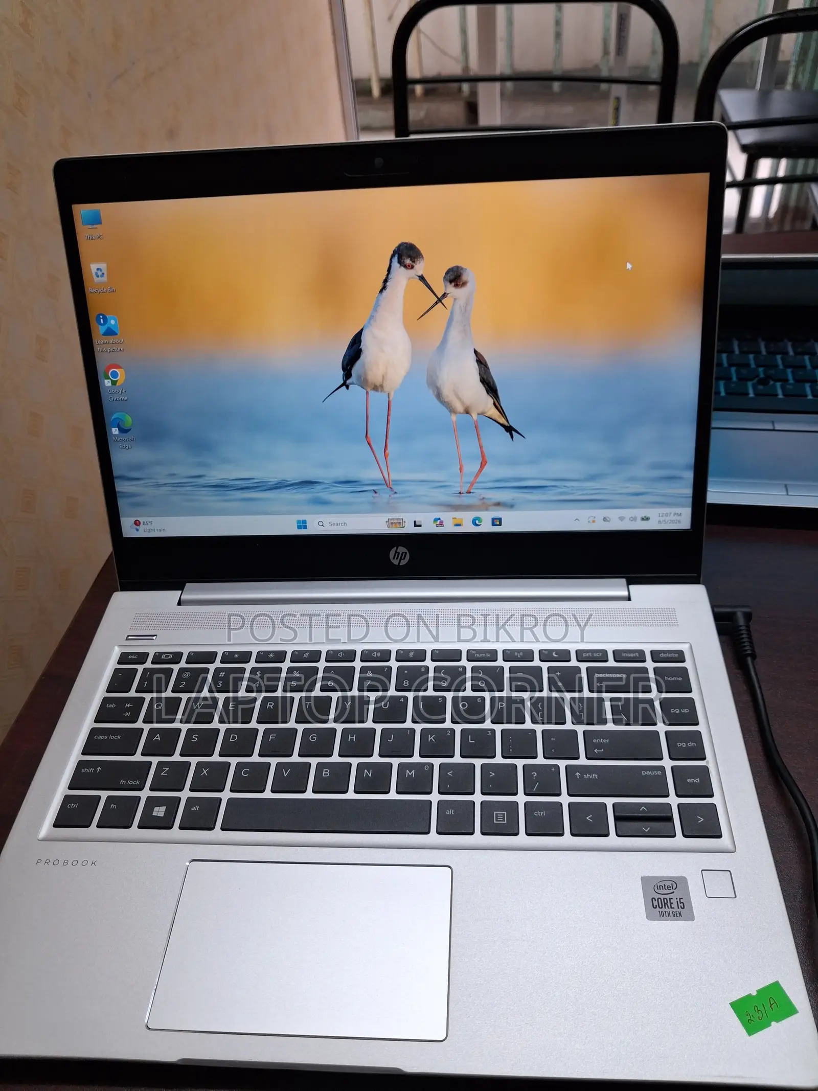 Laptop HP Probook 440 G7 8gb Intel SSD 256gb