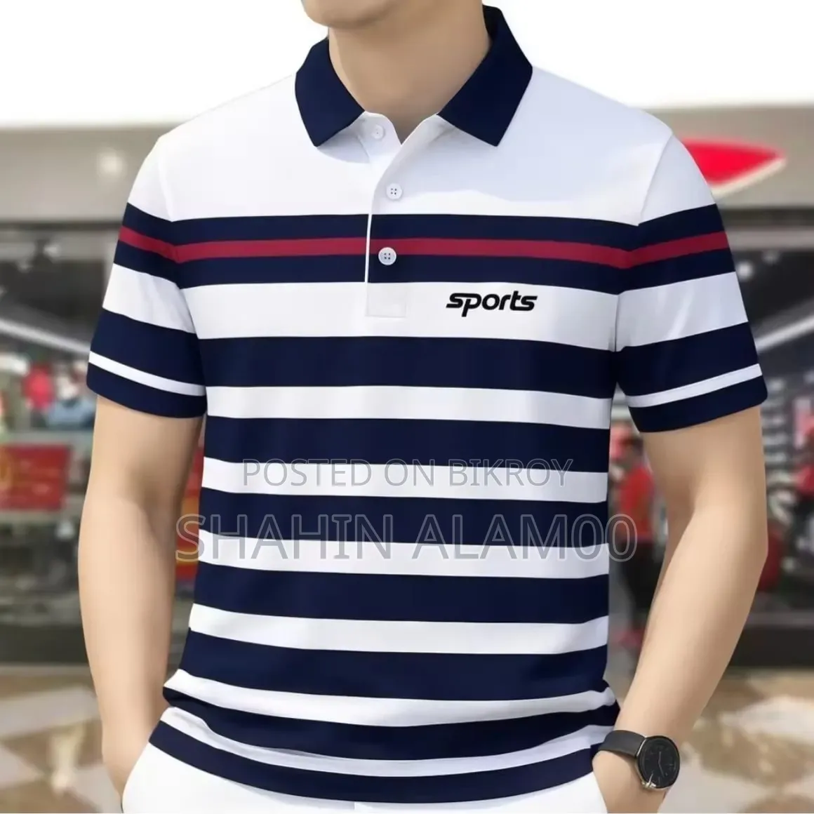 Striped Premium Polo Shirt