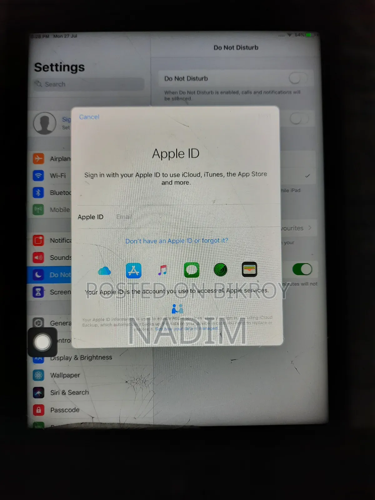 Apple iPad Air 16 GB Gray