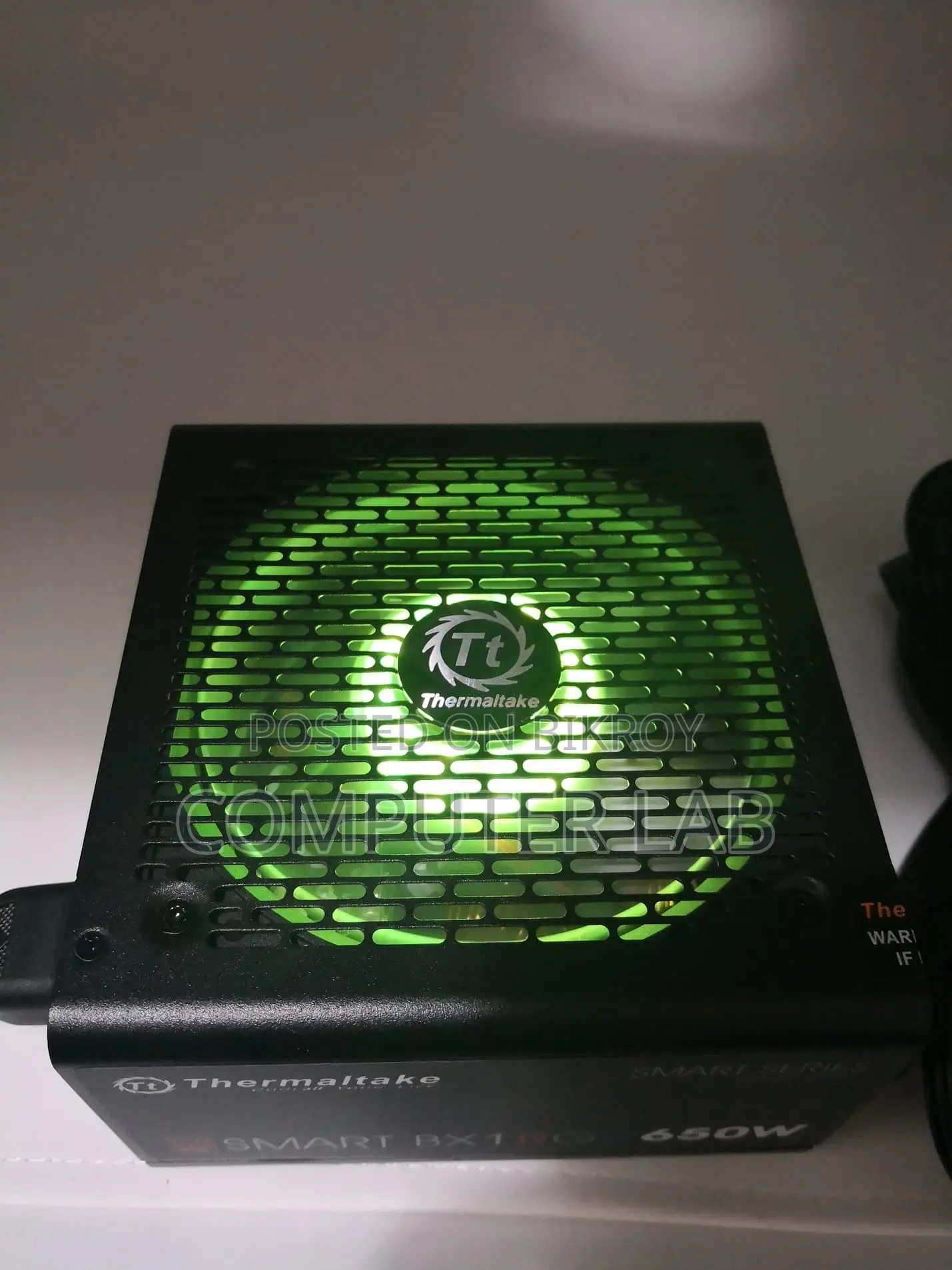 Thermaltake Smart BX1 RGB 650Watt 80+ Bronze Gaming PSU Warranty