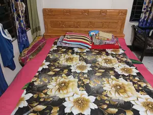 সেগুন কাঠের খাট