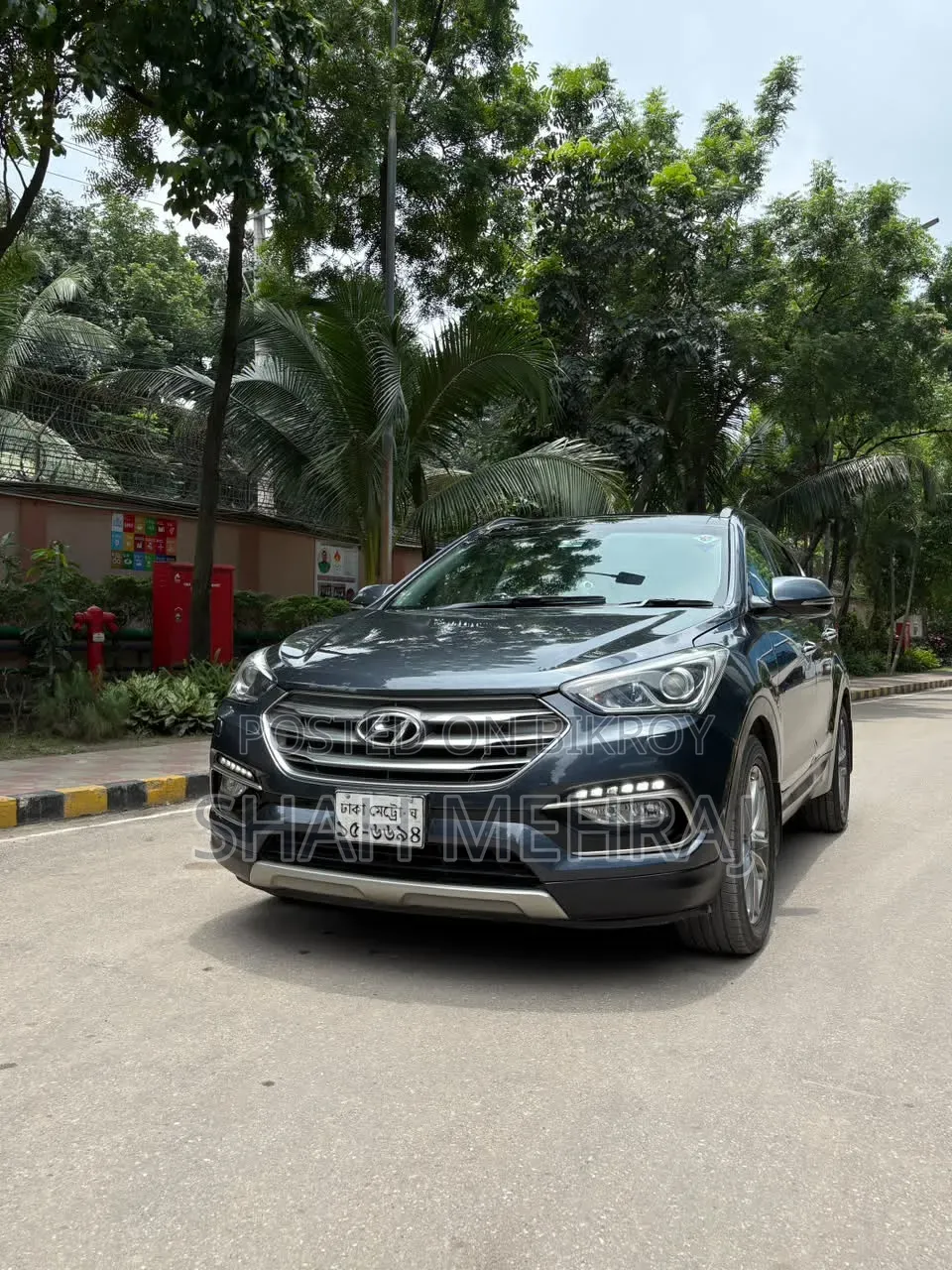 Hyundai Santa Fe 2017 Gray
