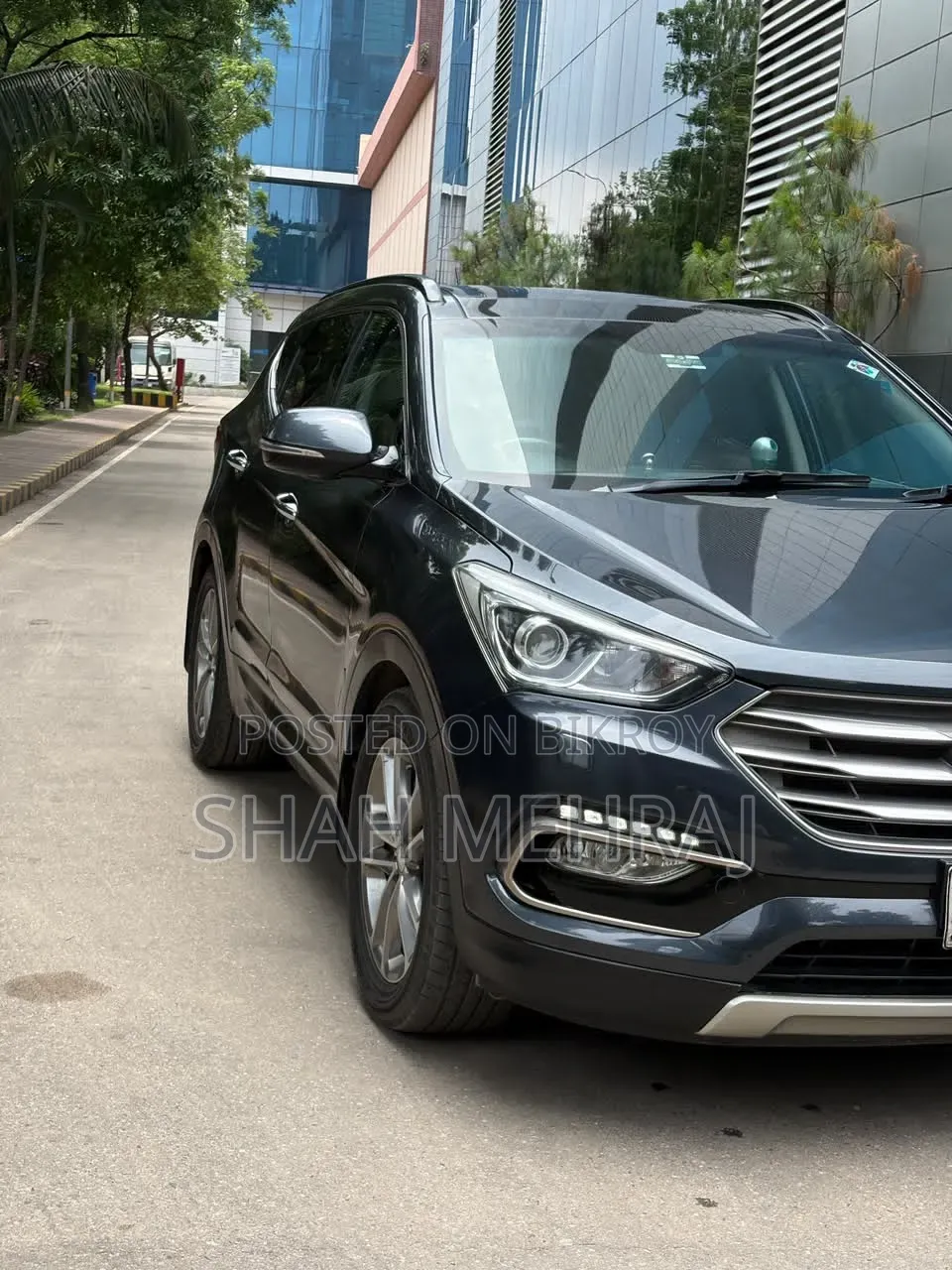 Hyundai Santa Fe 2017 Gray