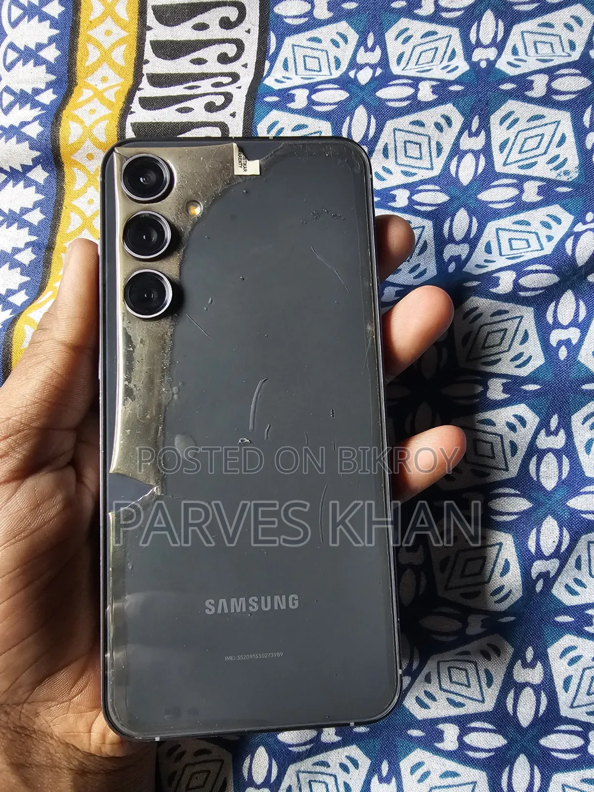 স্যামসাং গ্যালাক্সি এস২৩ এফই ২৫৬ জিবি কালো
