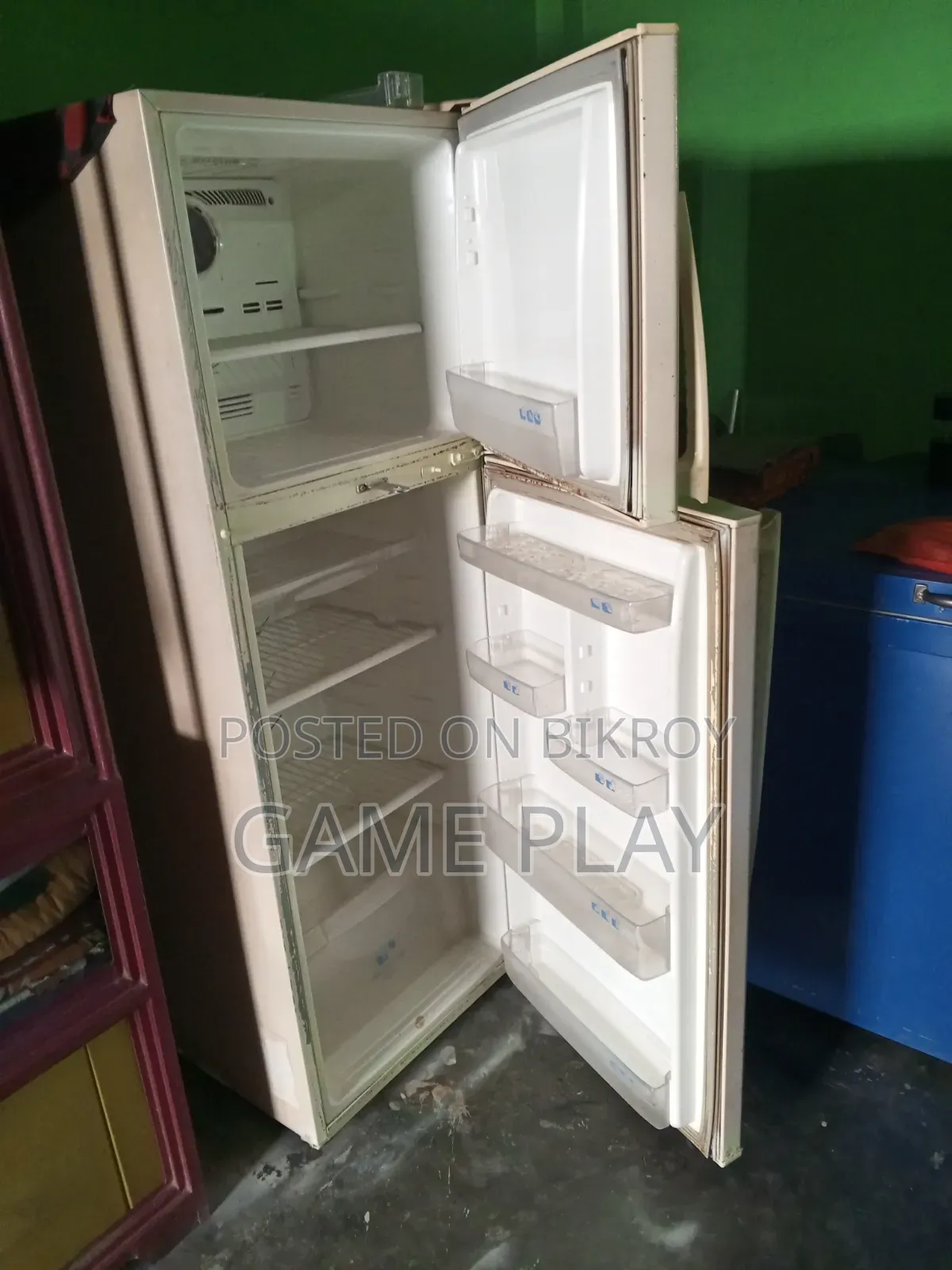 Used Old Refrigerator at Home