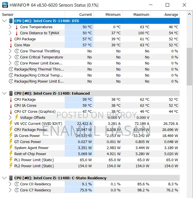 Desktop Computer MSI Model 16GB Intel Core I5 SSD 128GB