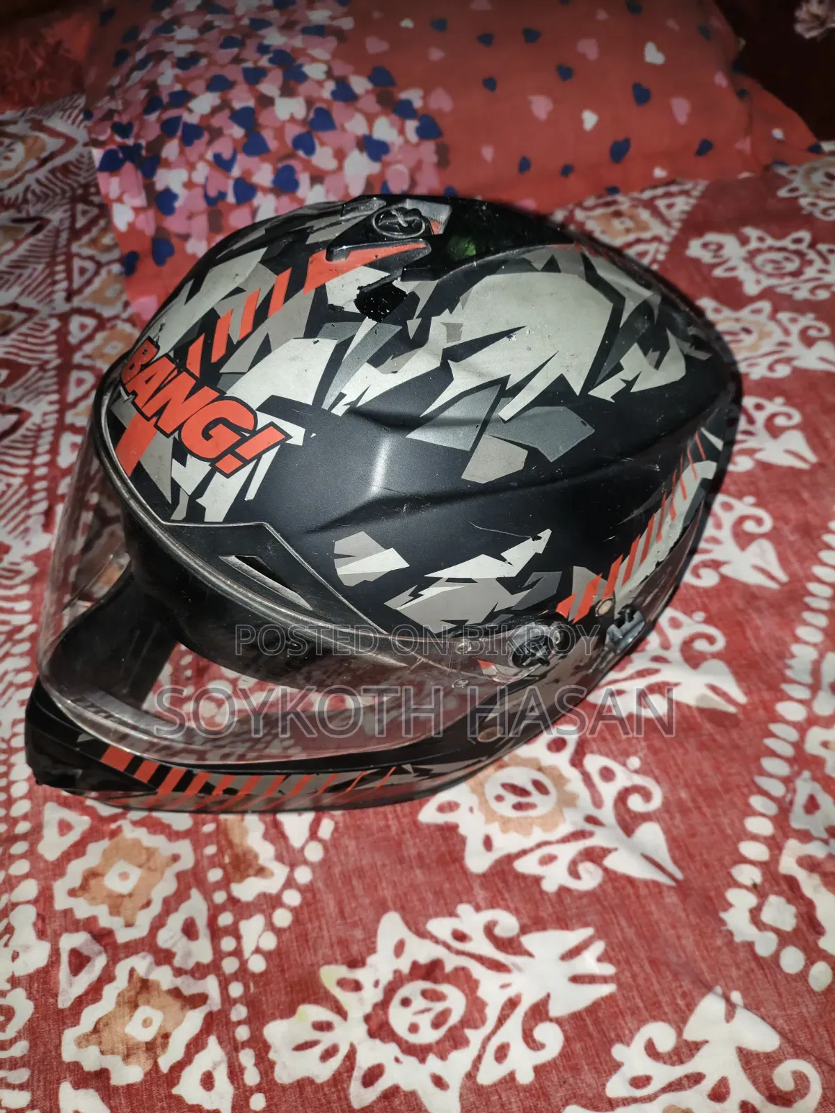 Motorcykel Helmet
