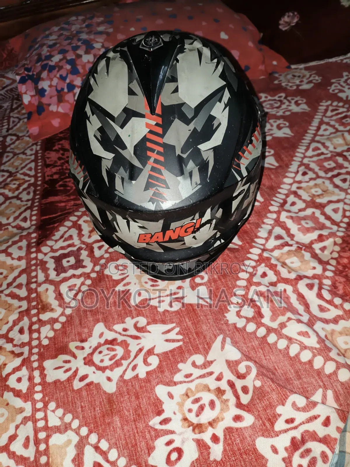 Motorcykel Helmet