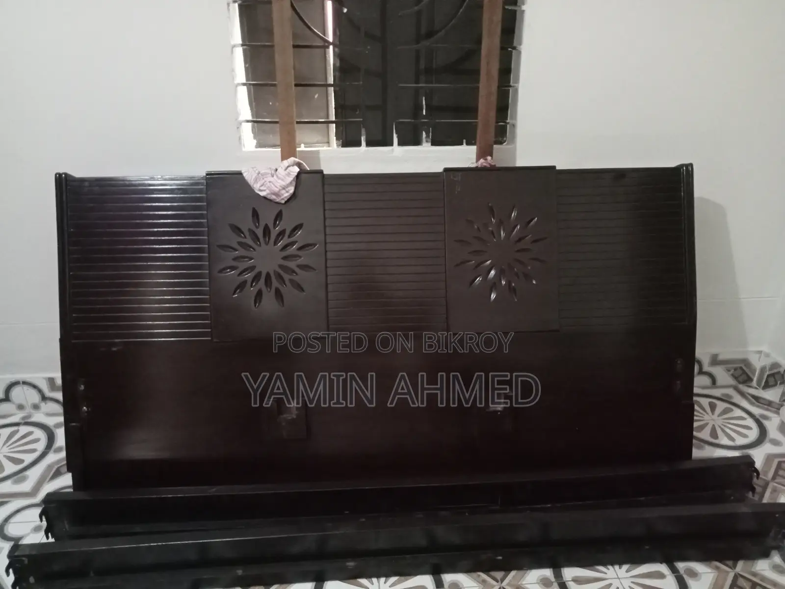 কানাডিয়ান ওক উড বেড ৬×৭ ফিট সুপার কিং সাইজ