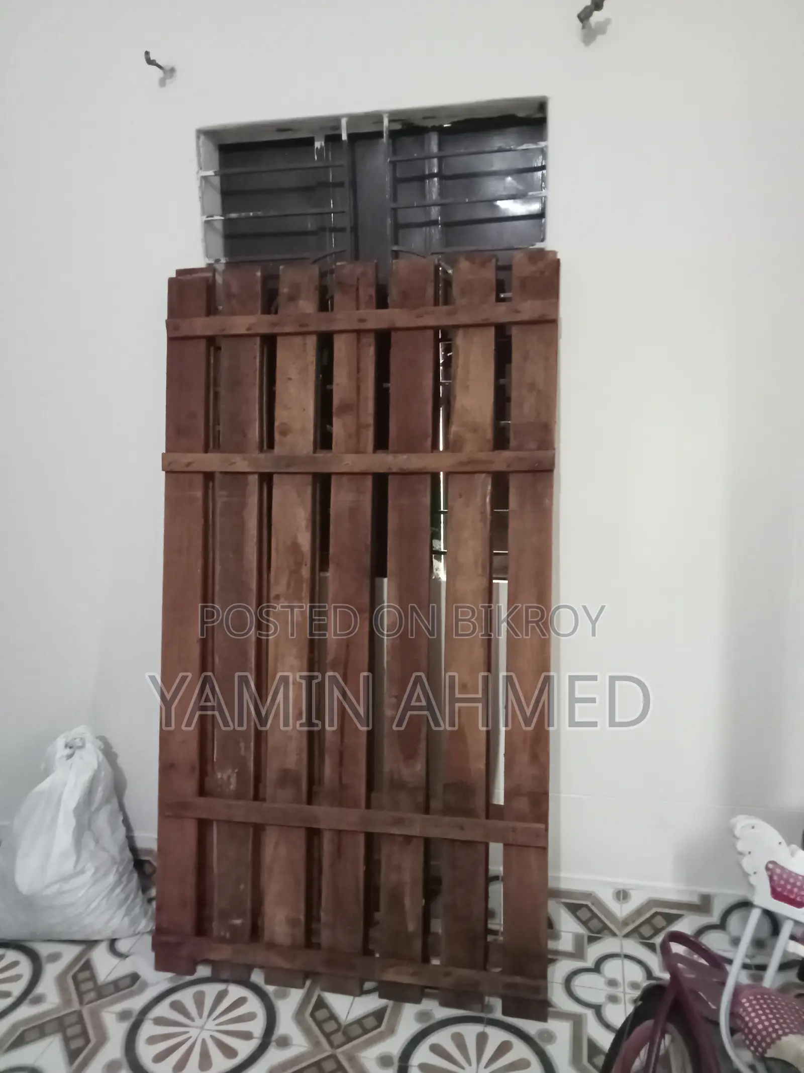 কানাডিয়ান ওক উড বেড ৬×৭ ফিট সুপার কিং সাইজ