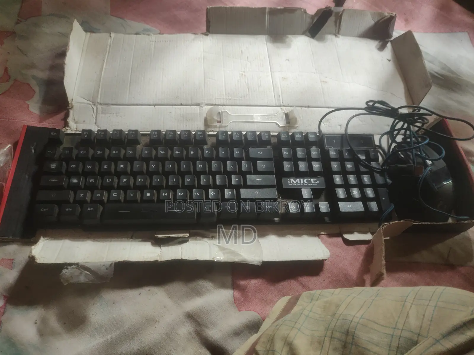 iMICE AN-300 Gaming Keyboard + Mouse Combo - Backlit RGB
