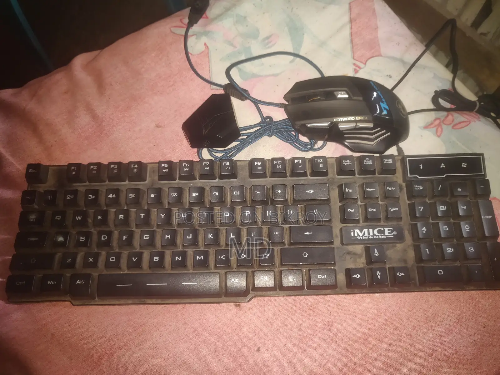 iMICE AN-300 Gaming Keyboard + Mouse Combo - Backlit RGB