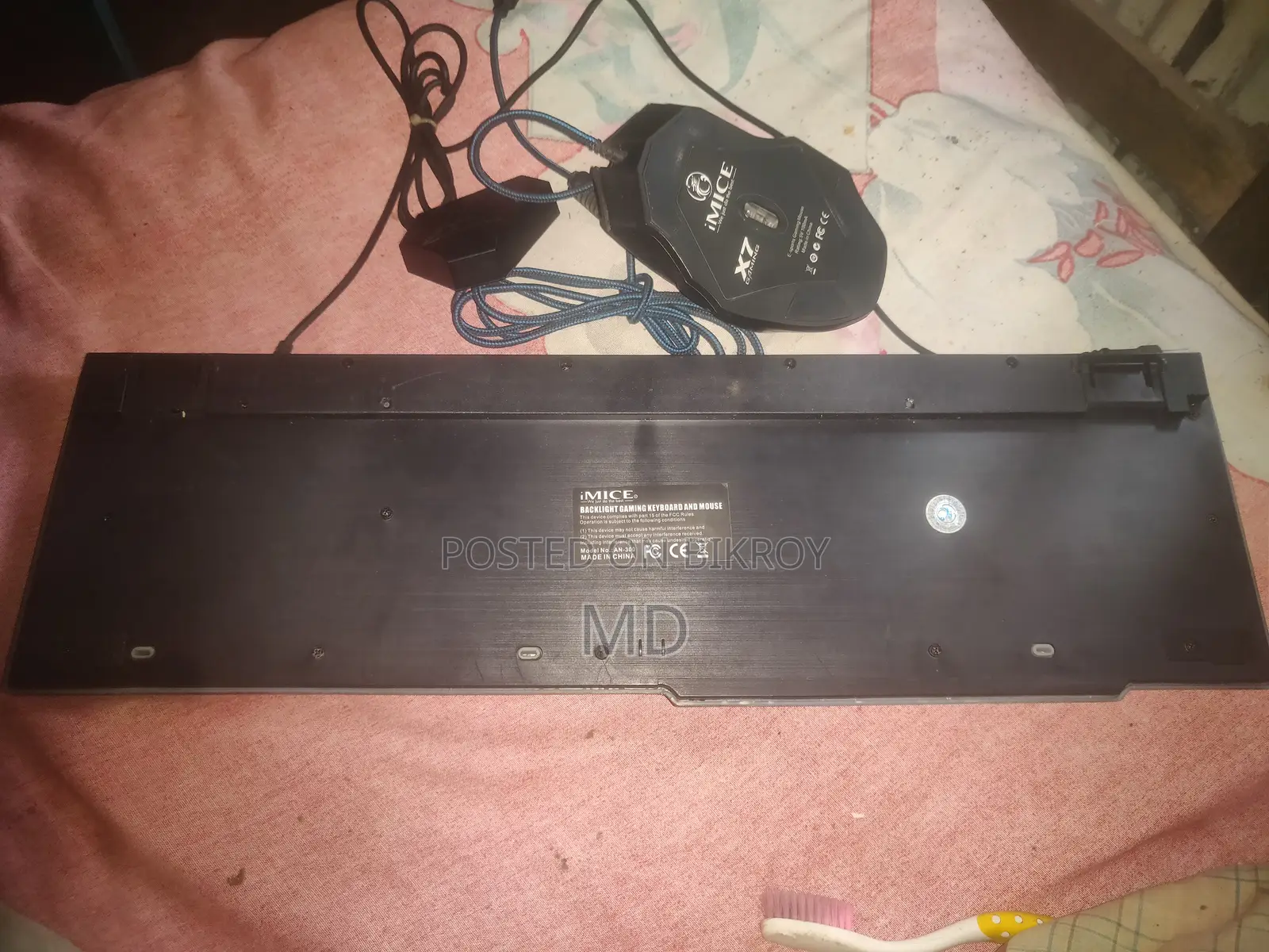 iMICE AN-300 Gaming Keyboard + Mouse Combo - Backlit RGB