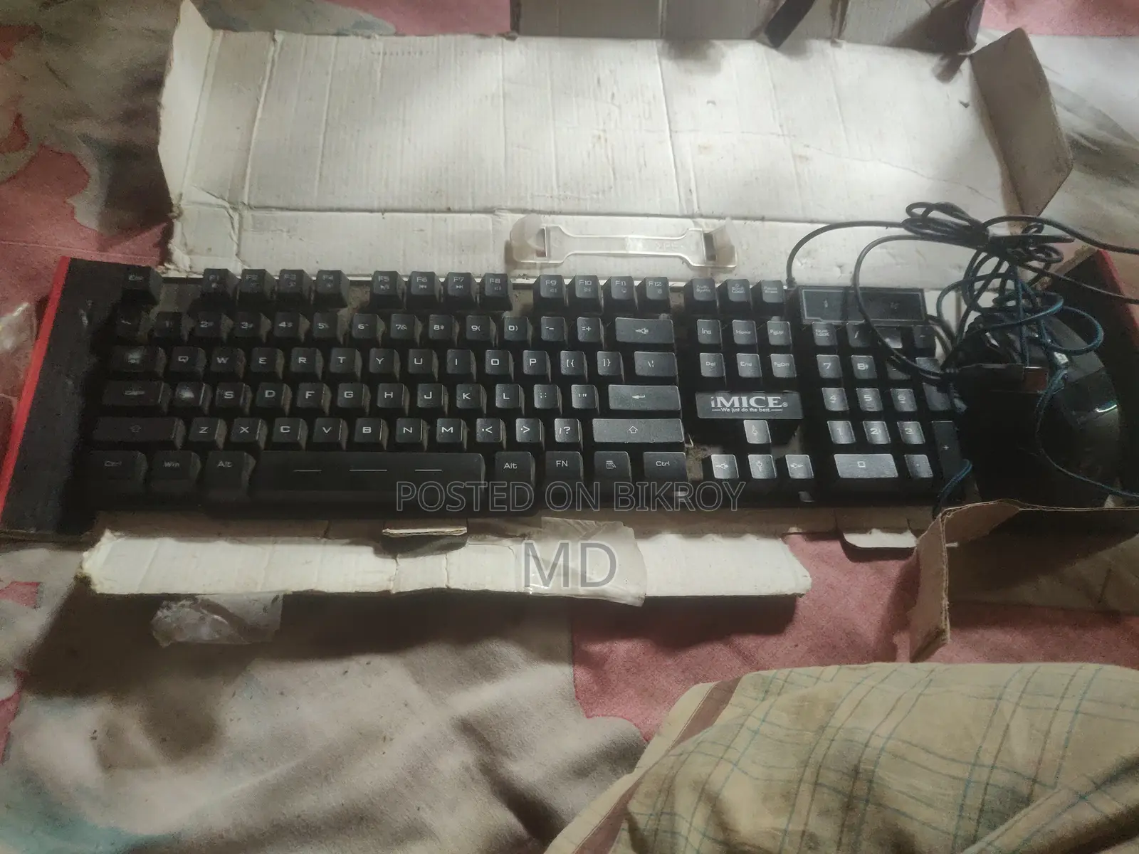 iMICE AN-300 Gaming Keyboard + Mouse Combo - Backlit RGB
