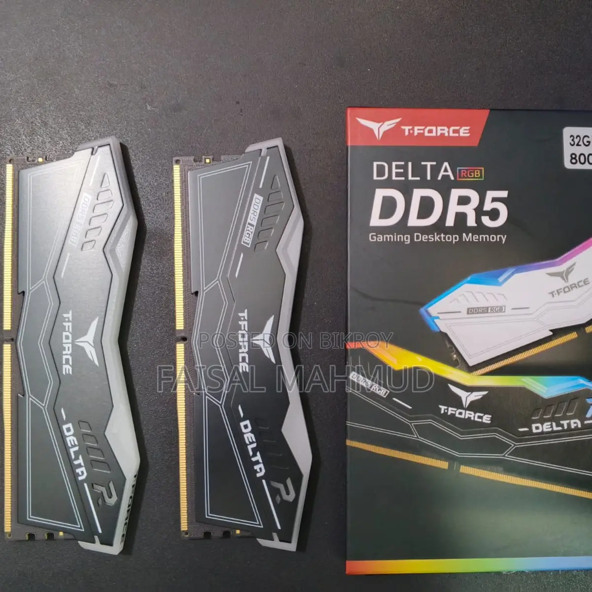 Team Delta DDR5 16x2GB 8000Mhz RGB RAM