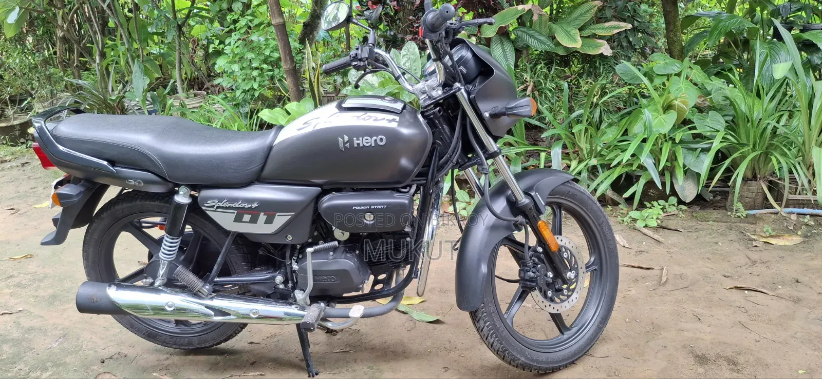 Hero Splendor Plus Sports 2025 Gray
