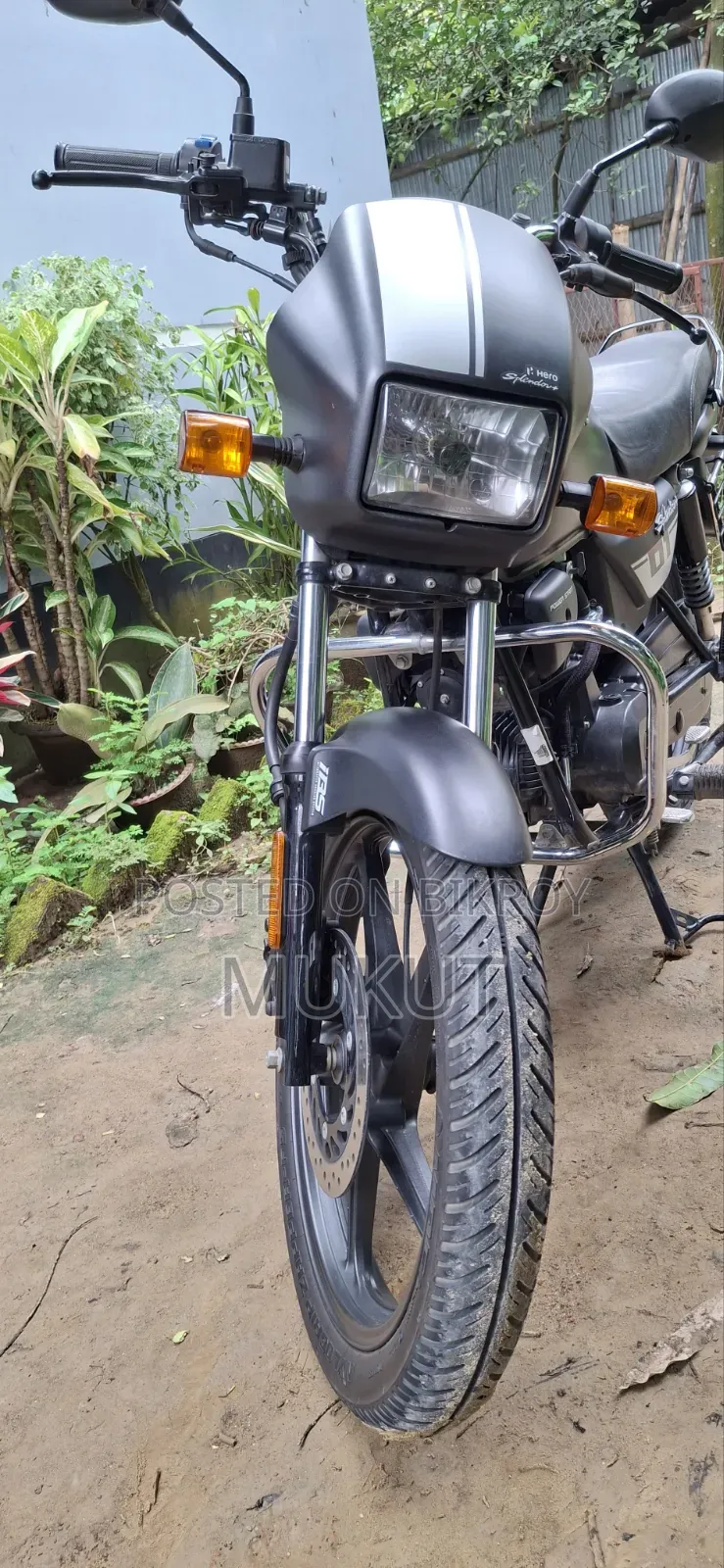 Hero Splendor Plus Sports 2025 Gray