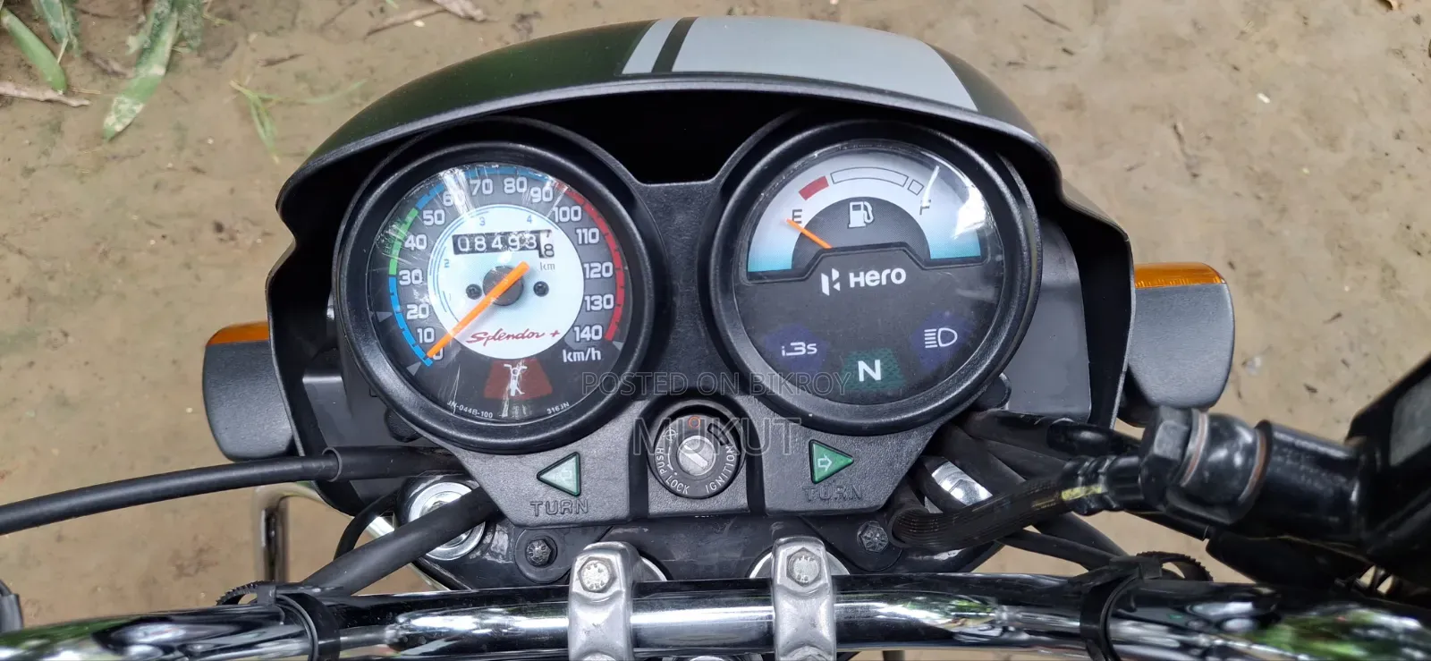 Hero Splendor Plus Sports 2025 Gray