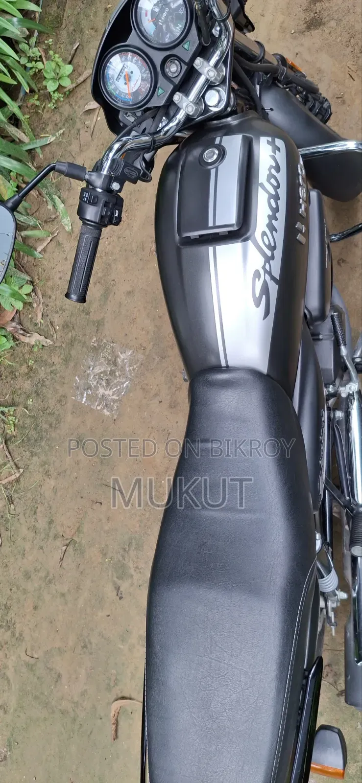 Hero Splendor Plus Sports 2025 Gray