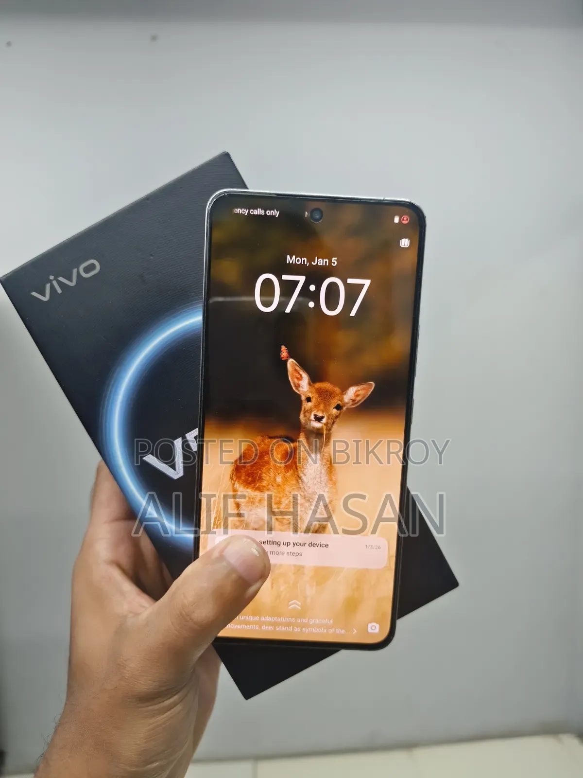 ভিভো ভি৫০ লাইট ৪জি ১২৮ জিবি সিলভার