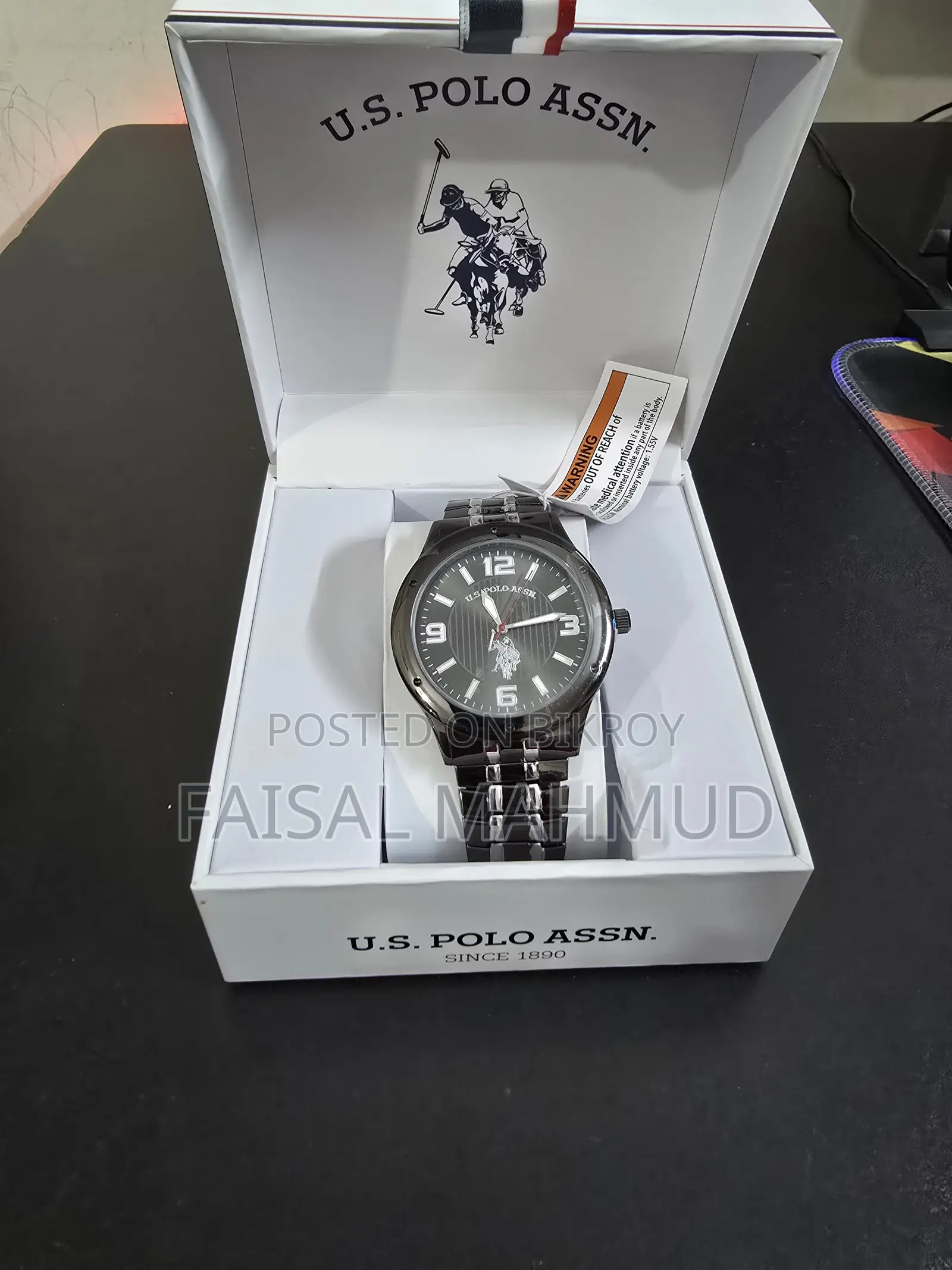Original U.S. Polo Assn Wristwatch | Stylish Branded Watch