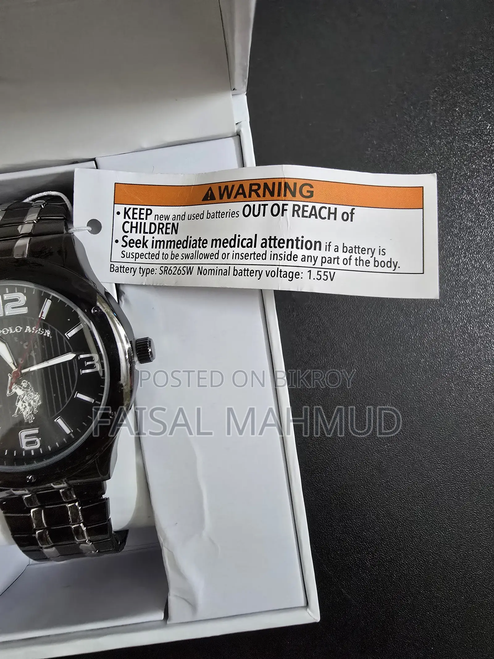 Original U.S. Polo Assn Wristwatch | Stylish Branded Watch