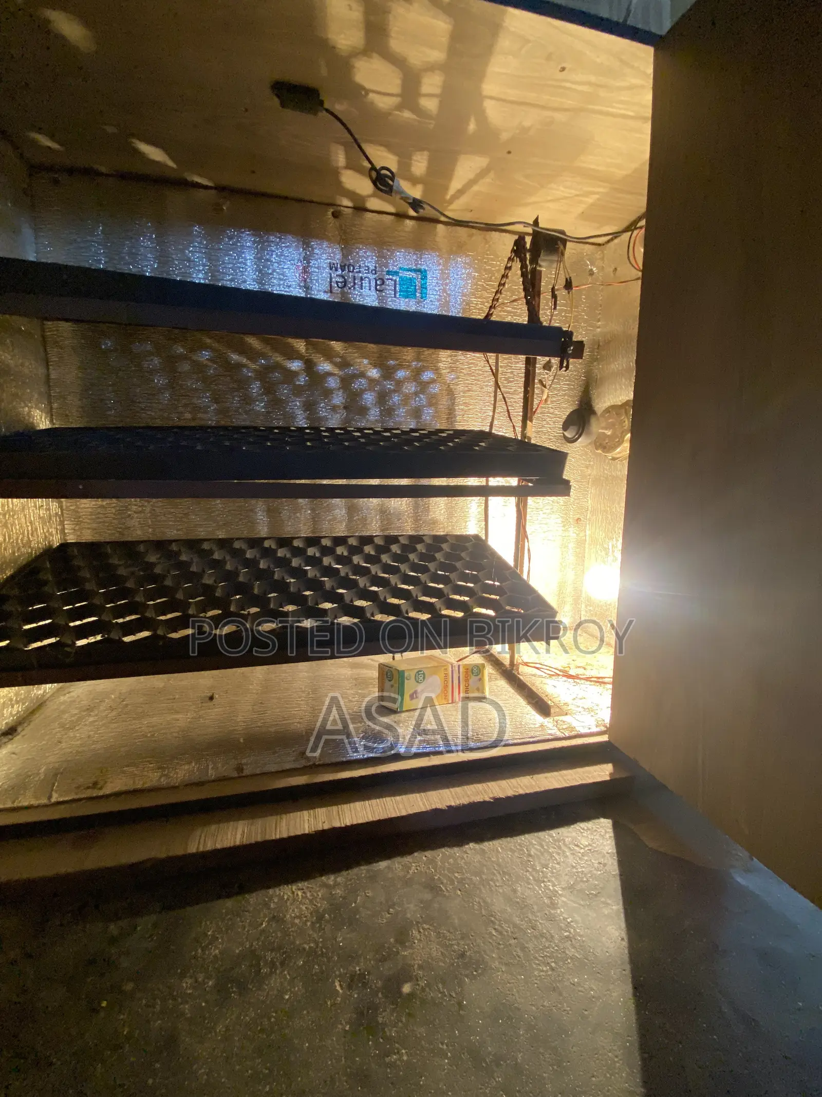 1000 Quail / 300 Chicken Full Auto Incubator Machine