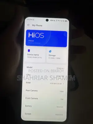 Tecno Spark 30 Pro 256 GB Blue
