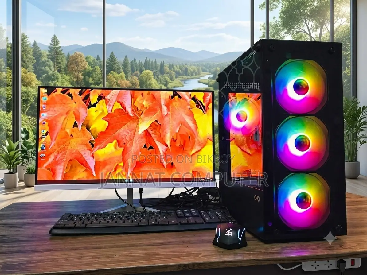 New Desktop Computer 8GB Intel Core I5 SSD 256GB