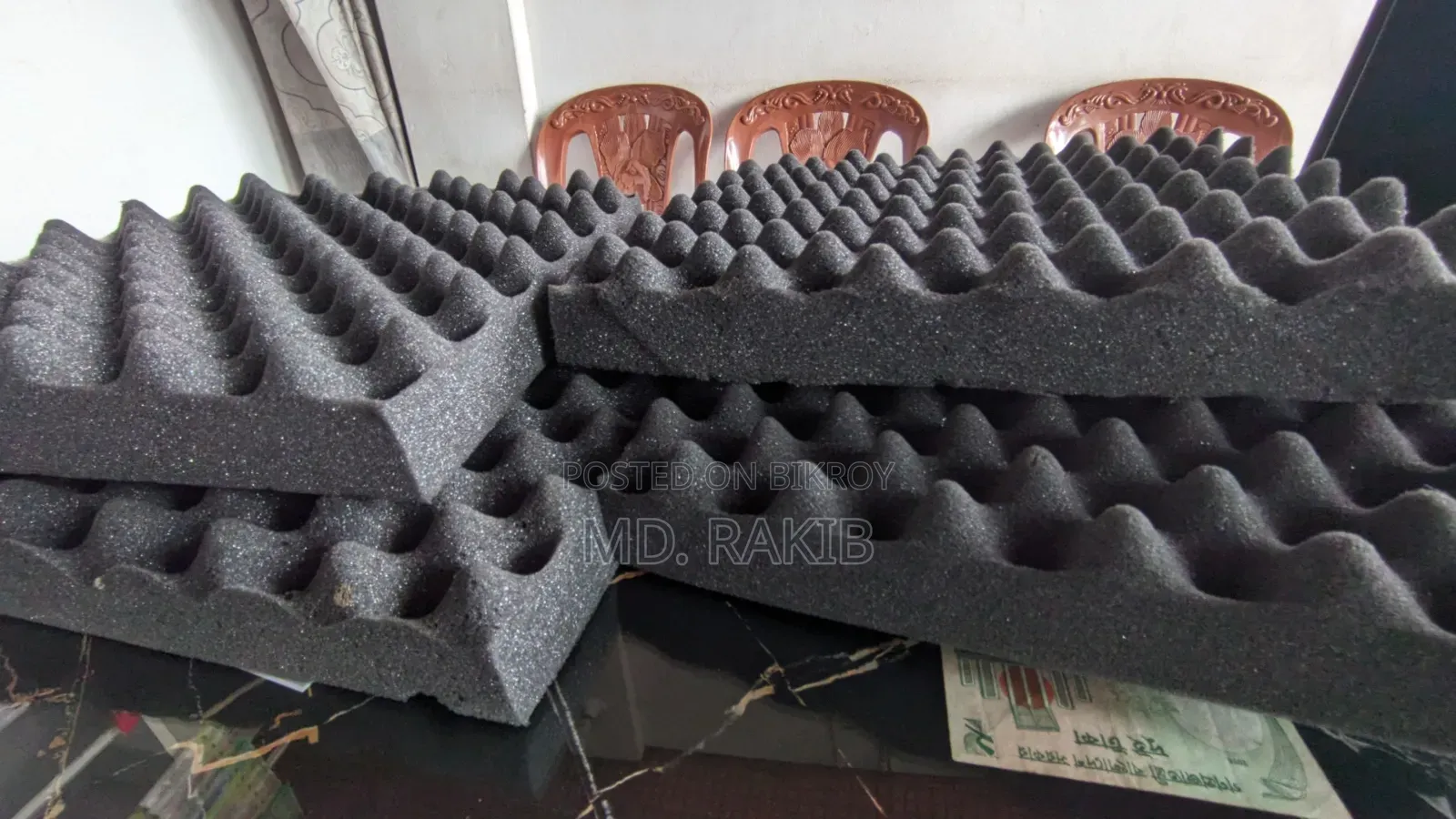 একোস্টিক ফোম বিক্রয় করা হবে